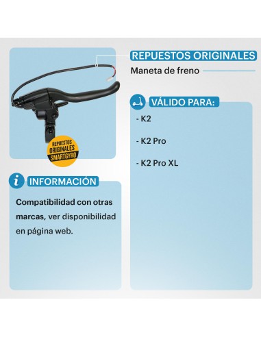 K2 MANETA FRENO IZQ