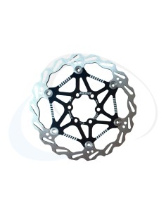 DISCO FRENO FLOTANTE BLACK RAPTOR 160mm