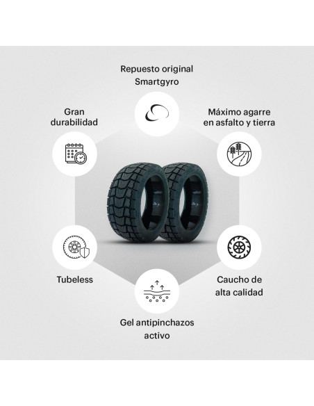 PACK 2 GEL NEUMATICO DUALGRIP 1 + INSTALACIÓN (4)