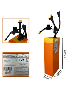 BATERÍA SMARTGYRO 48V 17.5AH CROSSOVER PRO Y MAX LR