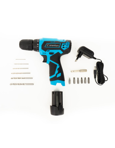 SET TALADRO INALÁMBRICO 12V SMARTGYRO