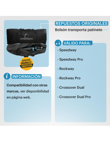 BOLSA DE TRANSPORTE PARA PATINETES...