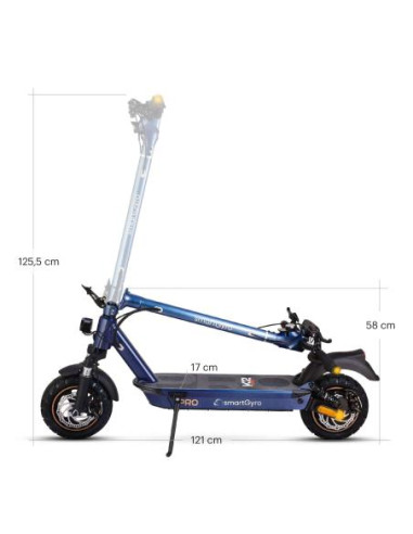 Patinete eléctrico smartGyro K2 PRO...