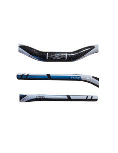 MANILLAR DE CARBONO AZUL 2