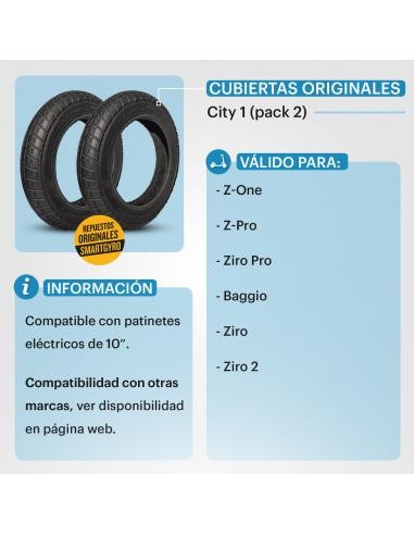 Pack de 2 Neumáticos CITY 1 Para...