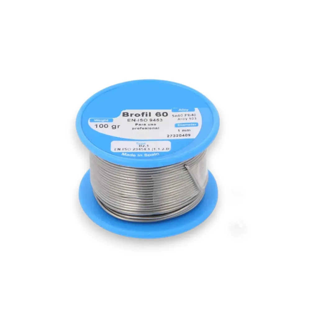 [CONS-001] Bobina Estaño SN60PB40 1mm 100GR