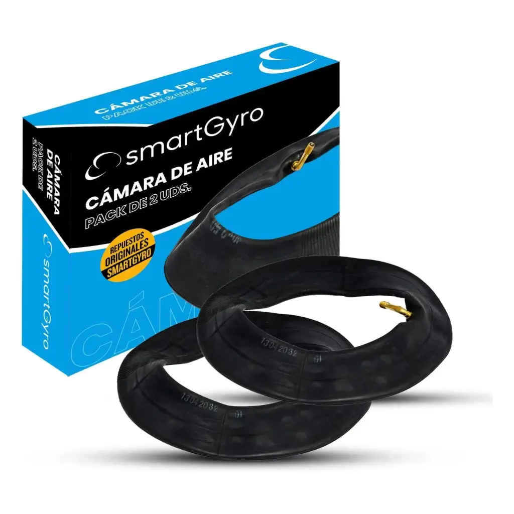 [PP27-061] Pack De Cámara De Aire 10" 2x50 Válvula Curva 