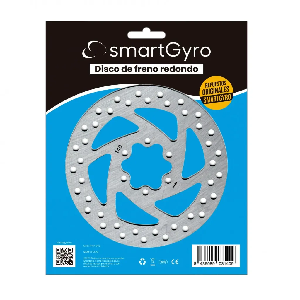 [PP27-065] Disco De Freno Redondo 140MM Speedway, Rockway Y Crossover V2