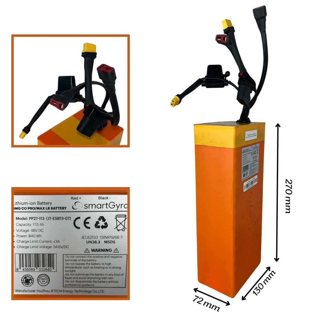 Batería 48V 17.5Ah 840Wh Crossover Pro / Max Lr