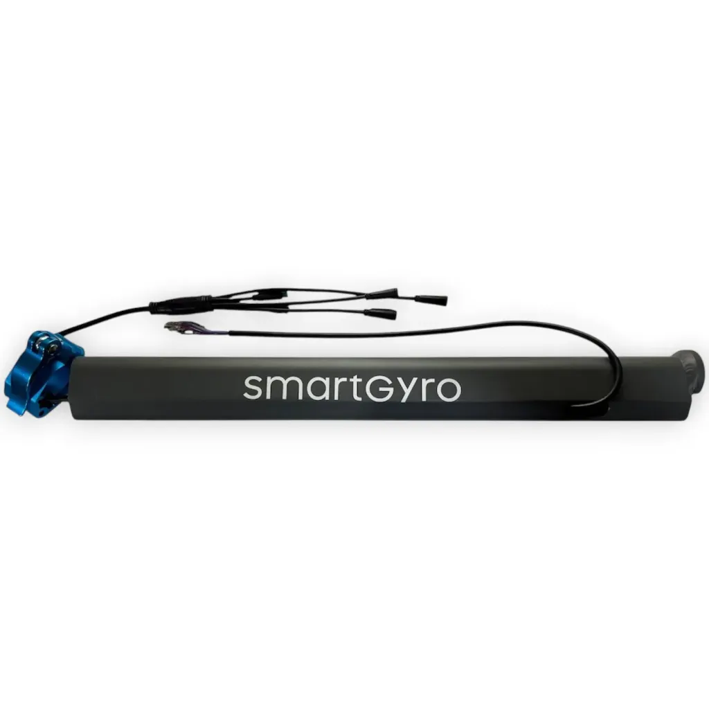 [PP27-152] Mástil Gris Con Cable Speedway Y Rockway