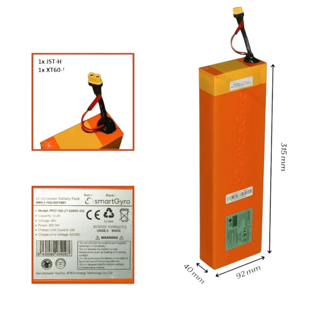 [PP27-158] Batería 36V 10Ah 360Wh Serie Z