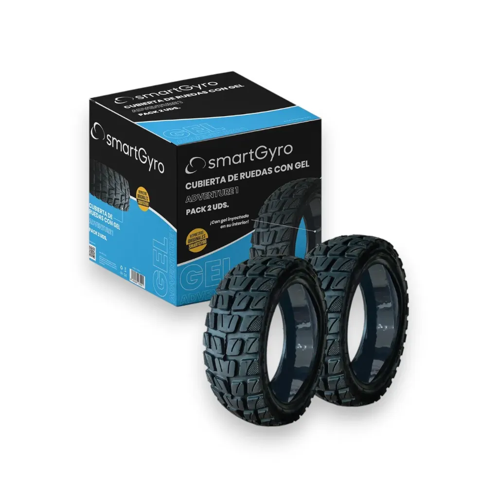 [PP27-252] Pack 2 Neumáticos Gel Adventure 10x2.75-6.5