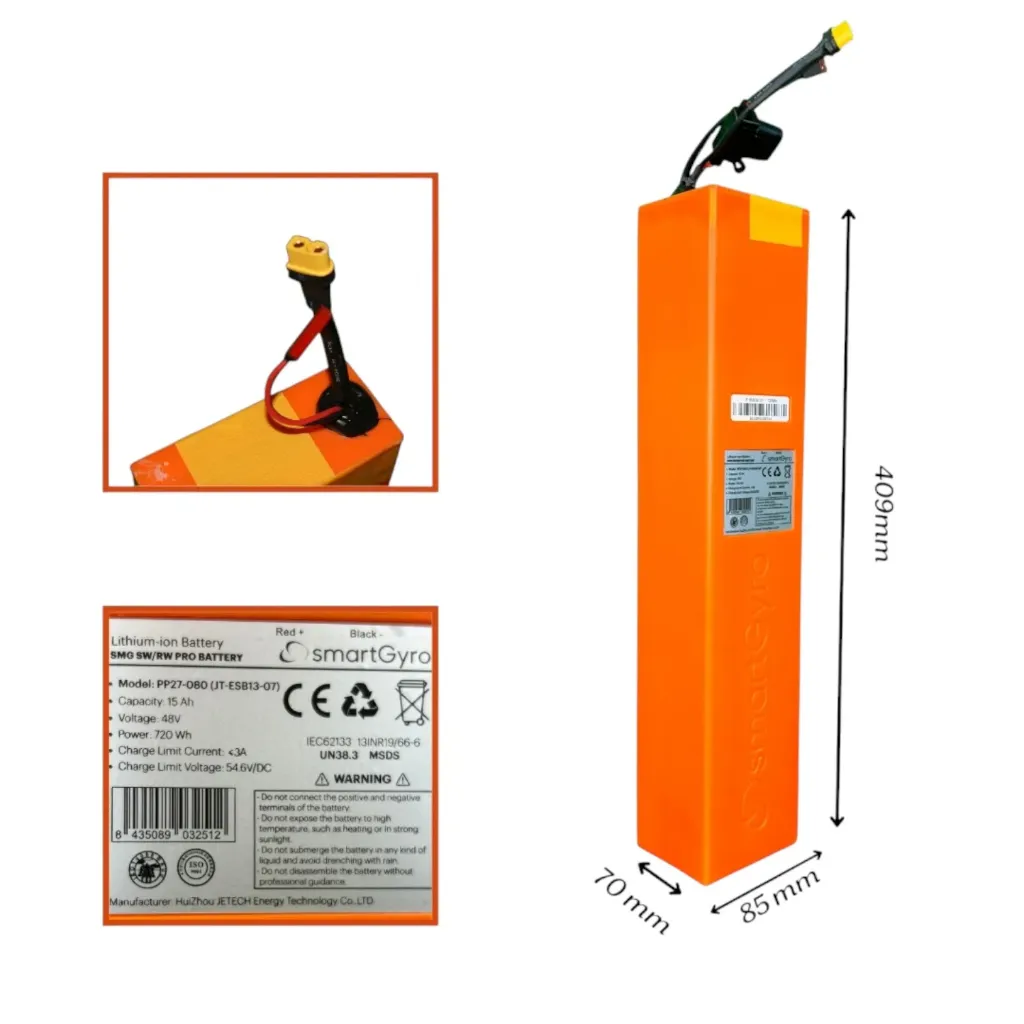 [PP27-287] Batería 48V 15A 720Wh K2 Pro