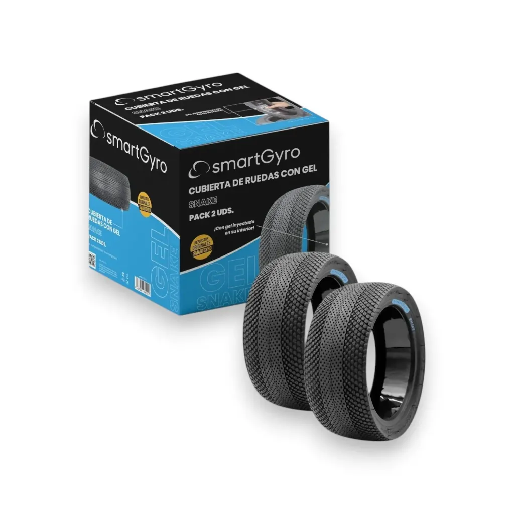 [PP27-371] Pack 2 Neumáticos Gel Snake 10x3.0-6.5