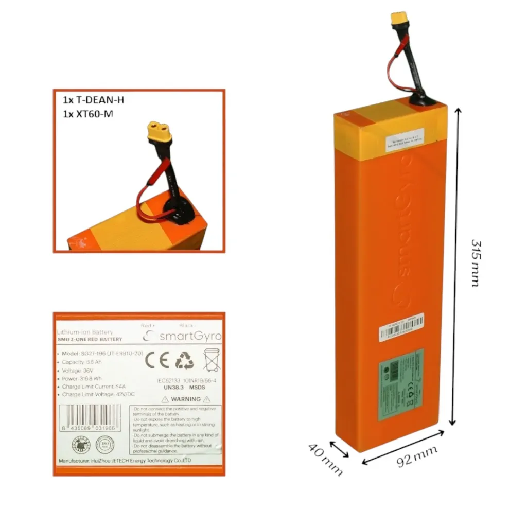 [SG27-196] Batería 36V 8.8Ah 316.8Wh Serie Z