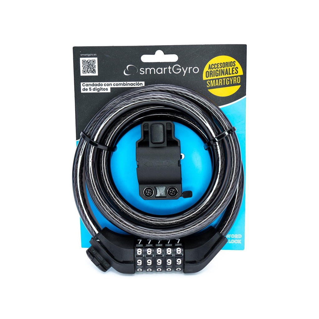 [SG27-348] Candado Combinación 5 Dígitos Smartgyro