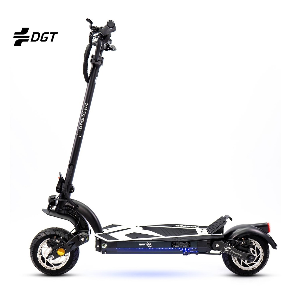 [SG27-429] Patinete Eléctrico Smartgyro Raptor Black 13Ah C