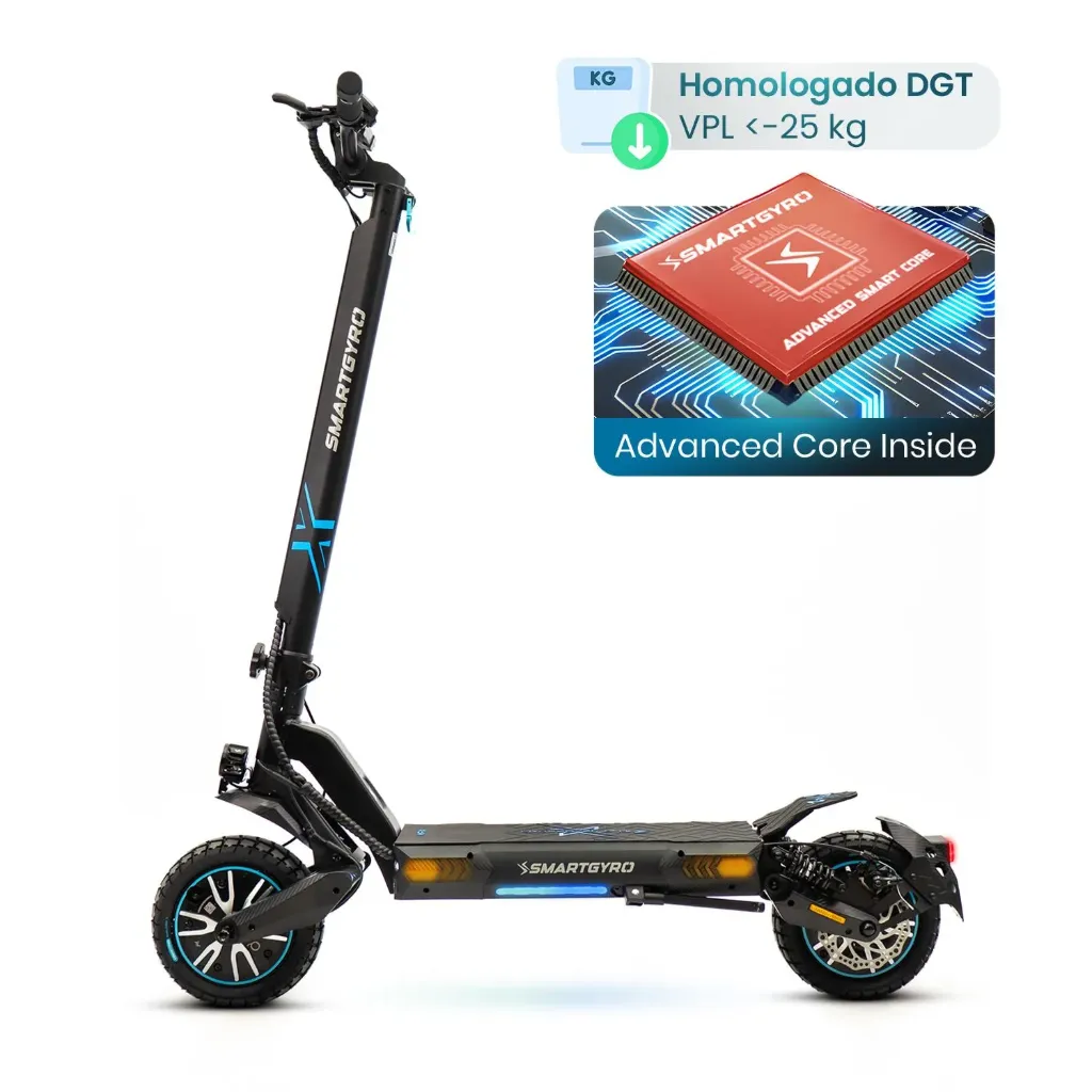 [SG27-395] Patinete Eléctrico Smartgyro Crossover Dual Max 2 (15 Ah)